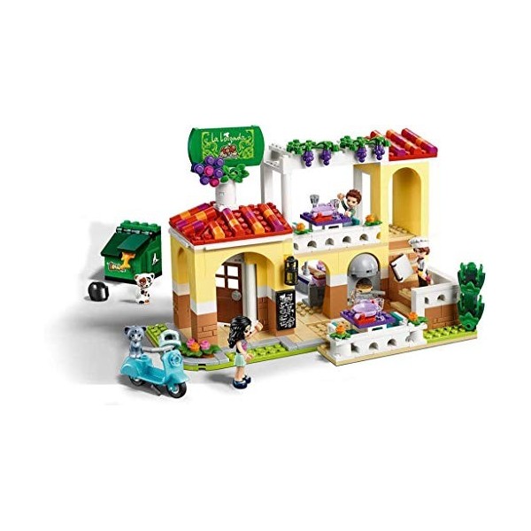 LEGO®-Friends Le restaurant de Heartlake City Jouet pour Fille et Garçon à Partir de 6 Ans et Plus, 624 Pièces 41379