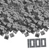 Simba Blox Lot de 1000 Blocs de Construction Gris pour Enfants à partir de 3 Ans 4 Briques dans Un Carton de Haute qualité, e