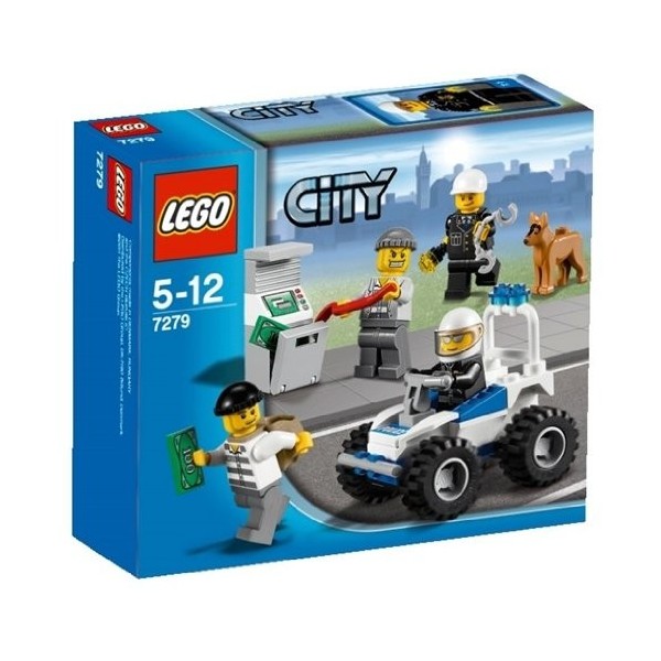 LEGO City - 7279 - Jeu de Construction - Collection de Figurines - City Police