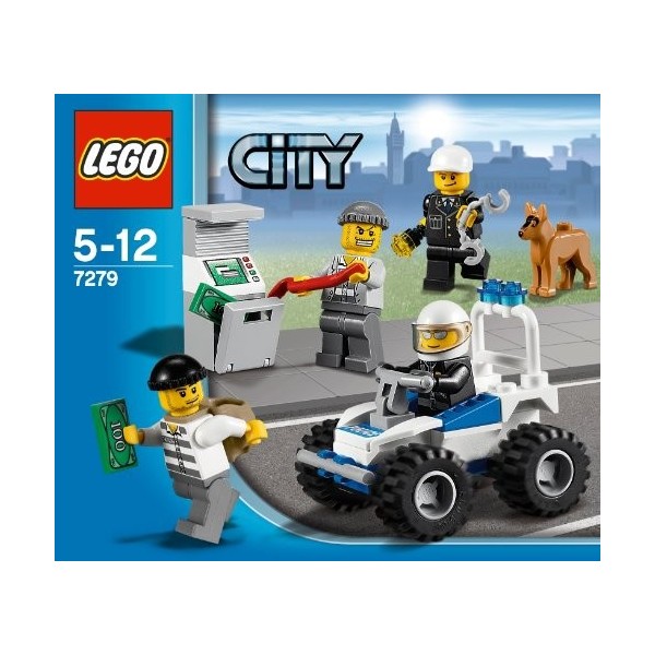 LEGO City - 7279 - Jeu de Construction - Collection de Figurines - City Police