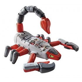 Clementoni - Science Robotics-Scorpion Set de Construction, Robot pour Enfants à Assembler, Kit de robotique Version en Ital