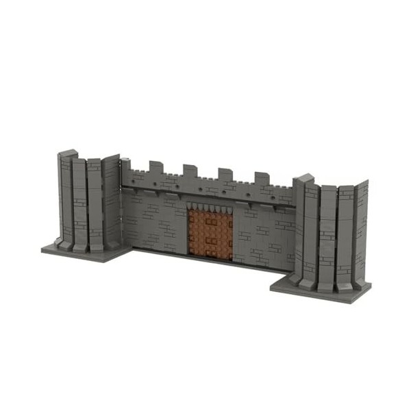 THEGO Ensemble de construction de portail de scène militaire pour soldats Swat Army WW2, compatible avec les figurines Lego 