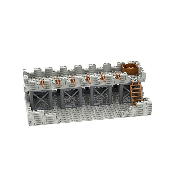 SUNDARE Militaire Base Militaire Set, Tour de Guet Scène Dentraînement Militaire MOC Jouets Compatible avec Lego