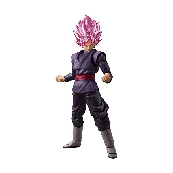 Bandai Dragon Ball Super - SS Goku Black Rosé - Figurine S.H. Figuarts 14cm