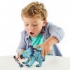 Imaginext Jurassic World figurine dinosaure Pachyrhinosaurus et une mini-figurine Lowery Cruthers, jouet pour enfant de 3 à 8