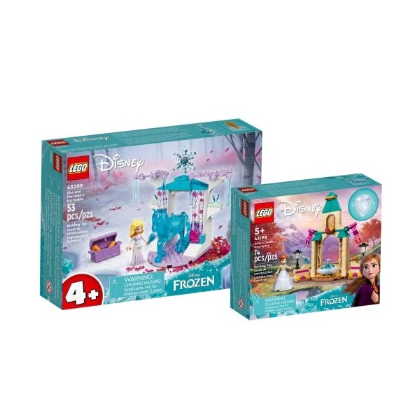 Lego Frozen Set - Disney Reine des Neiges ELSA et Nokks 43209 + 43198
