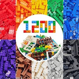 WYSWYG 1200 Pièces Briques de Construction pour Enfants, Convient pour Les garçons et Les Filles à partir de 6 Ans, Compatibl