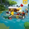 LEGO®-Creator La péniche au bord du fleuve Jeu de construction, 7 Ans et Plus, 396 Pièces 31093