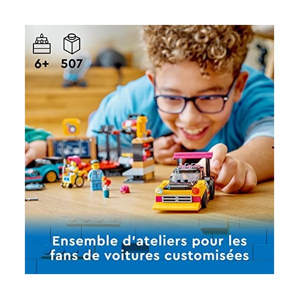 LEGO 60389 Garage de Voitures Personnalisées jeu de construction