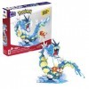 MEGA Pokémon Coffret Jouet Construction Évolution Magicarpe 411 Pièces avec Figurine Articulée, Léviator Articulé À Construir