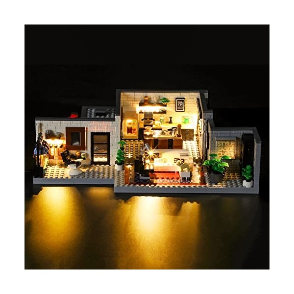 LIGHTAILING Jeu De Lumières Compatible avec Lego 10291 Creator Expert Queer Eye – Le loft des Fab 5 Modèle en Blocs De Constr
