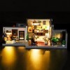 LIGHTAILING Jeu De Lumières Compatible avec Lego 10291 Creator Expert Queer Eye – Le loft des Fab 5 Modèle en Blocs De Constr