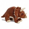 Dinosaur Roar The World of Dinosaur Stomp The Triceratops Soft Toy, 61233, Brown, Cuddly Toy for Children