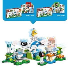 LEGO 71389 Super Mario Ensemble d’Extension Le Monde du Ciel de Lakitu, Jouet pour Enfants de 7&nbsp;Ans, Jouet à Collectionner