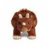 Dinosaur Roar The World of Dinosaur Stomp The Triceratops Soft Toy, 61233, Brown, Cuddly Toy for Children