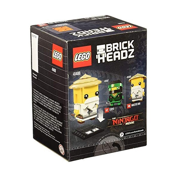 LEGO- Exc Brickheadz Ninjago Maestro WU, 41488