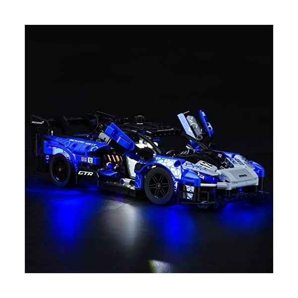Jeu De Lumières Pour Technic McLaren Senna GTR Modèle En Blocs De Construction - Kit De Lumière A Led Compatible Avec Lego 