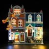 YEABRICKS LED Lumière pour Lego-10270 Creator Expert Bookshop Modèle de Blocs de Construction: Version Télécommande Ensemble