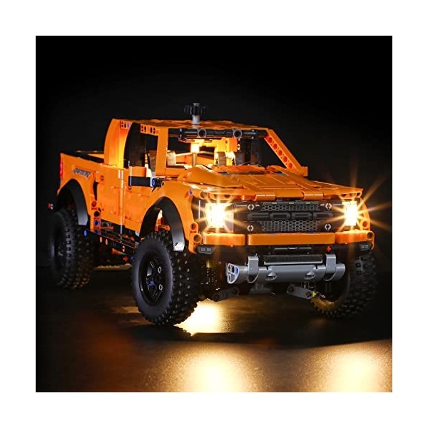 LIGHTAILING Jeu De Lumières Compatible avec Lego 42126 Technic Ford Raptor Modèle en Blocs De Construction - Ne Figurant Pas 