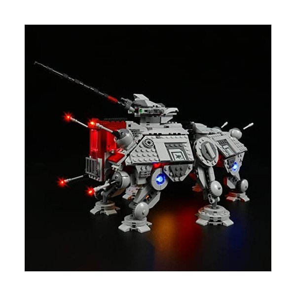 Kit déclairage LED pour déambulateur Lego AT-TE, ensemble déclairage LED pour Lego 75337 AT-TE Walker – Modèles non inclus,