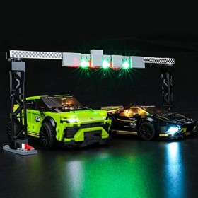 BRIKSMAX Kit d’éclairage à LED pour Lego Speed Champions Lamborghini Urus St-X & Lamborghini Huracán Super Trofeo Evo - Compa