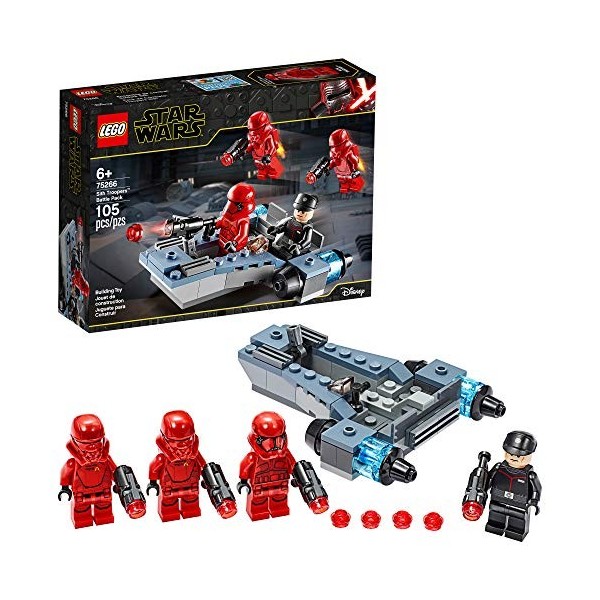 LEGO Star Wars Sith Troopers Battle Pack 75266 Stormtrooper Speeder Vehicle Building Kit, New 2020 105 Pieces 