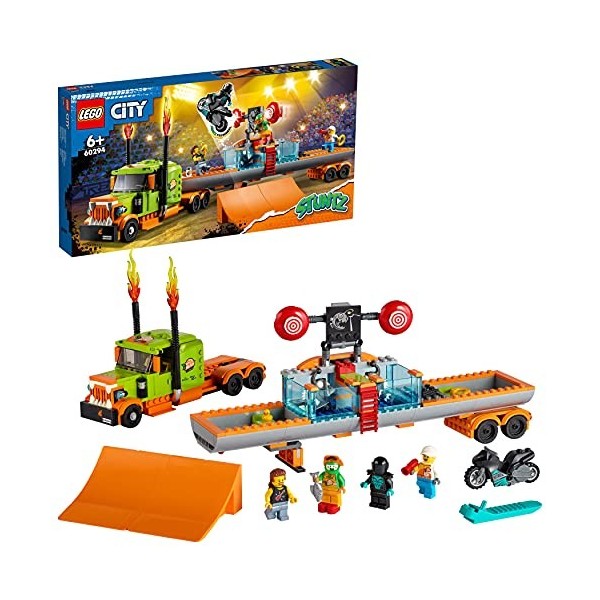 LEGO 60294 City Stuntz Le Camion de Spectacle des cascadeurs