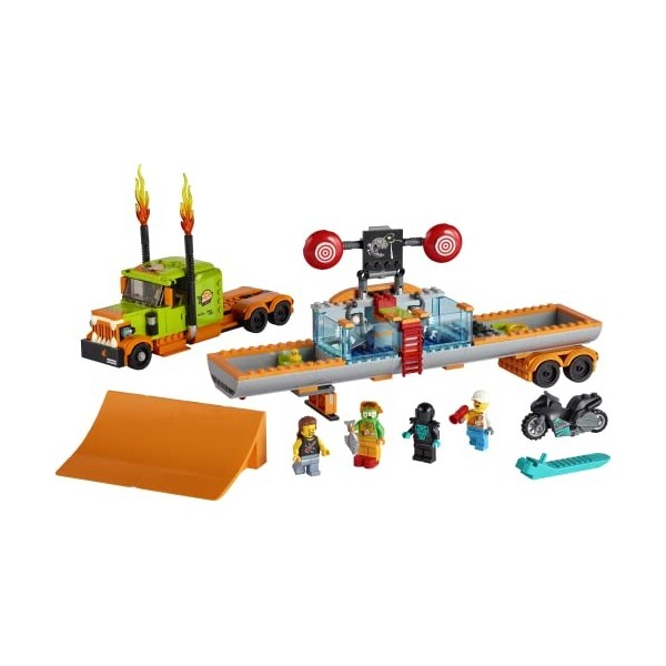 LEGO 60294 City Stuntz Le Camion de Spectacle des cascadeurs
