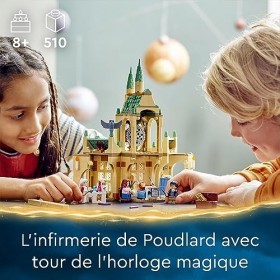 LEGO 76398 Harry Potter L’Infirmerie De Poudlard, Château et Tour de lhorloge, Jouet à Construire Prisonnier dAzkaban, Mini