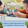 LEGO 21186 Minecraft Le Château de Glace, Jouet avec Épée en Diamant pour Garçons et Filles de 8 Ans et Plus, avec Figurines 