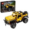 LEGO 42122 Technic Jeep Wrangler Rubicon: Modèle de Collection 4x4, SUV Tout-Terrain, Jeu de Construction pour Enfants, Fans 