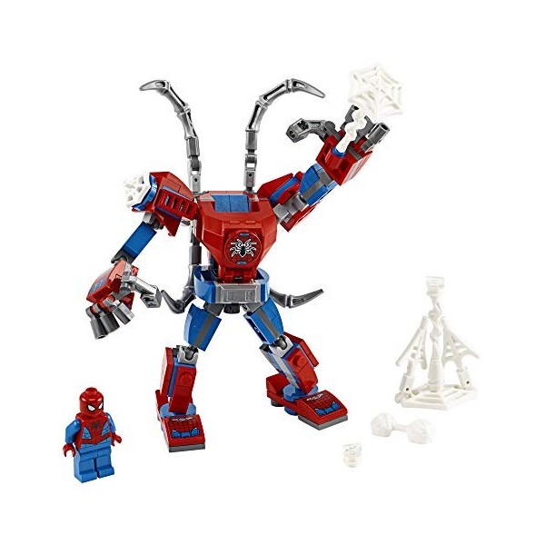 LEGO Marvel Spider-Man: Spider-Man Mech 76146 Kids’ Superhero Building Toy, Playset with Mech and Minifigure, New 2020 152 P
