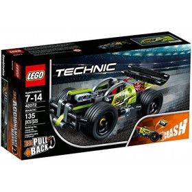 LEGO®-Technic TOUT FEU ! Voiture de course, Jeu Garçon et Fille 7 Ans et Plus, Jeu de Construction, 135 Pièces 42072