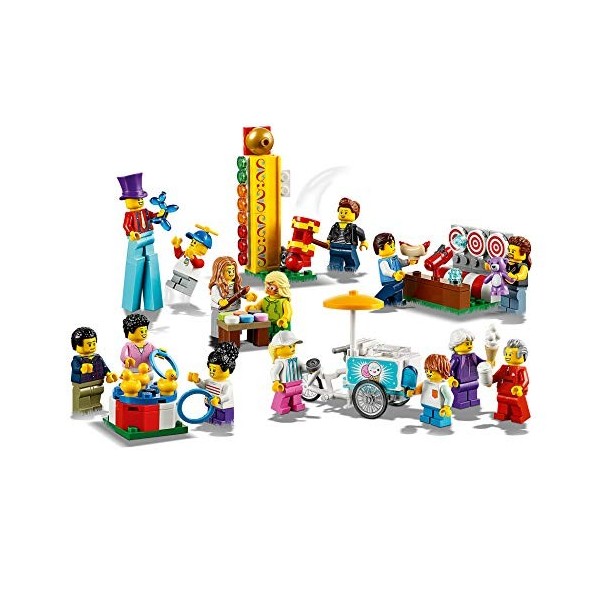LEGO® - Ensemble de Figurines-La fête foraine City Jeux de Construction, 60234, Multicolore