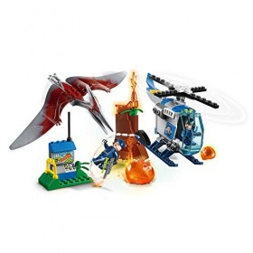 LEGO Juniors Jurassic World - La Fuite du Ptéranodon - 10756 - Jeu de Construction, Multicolore