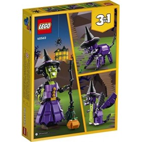 LEGO 40562 Creator 3 en 1 Halloween Édition limitée sorcière mystique avec alternatives de construction de chat ou de dragon 