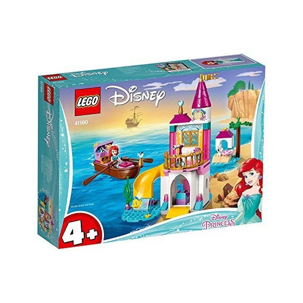 LEGO® Disney Princess™ Le château en bord de mer dAriel Jeu de construction, 4 Ans et Plus, 115 Pièces 41160