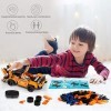 Vatos Jouets de Construction STEM 335 Pièces 2 en 1 Technique Voitures de Course RC Briques de Construction Télécommande Joue