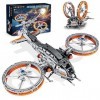 HOGOKIDS Star Vaisseaux spatiaux Wars Jouets de Construction - 817 Pièces Avion Starfighter, Modèle de Destructeur détoiles,