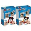 Lego Brick Sketches Mickey 40456 & Minnie Mouse 40457 Exclusive Bundle