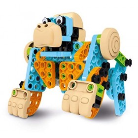 Clementoni- Maker Lab-Animaux animés-Jeu de Construction-Version française, fabriqué en Italie, 6 Ans et Plus, 52485, Multico