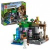 LEGO 21189 Minecraft Le Donjon du Squelette, Jouet Construction, Figurine Squelette & 21178 Minecraft Le Refuge du Renard, Jo