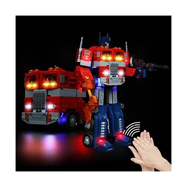 Kit déclairage LED pour Lego Optimus Prime 2 en 1 - Kit déclairage LED pour Lego Optimus Prime 2 en 1 - Kit déclairage uni