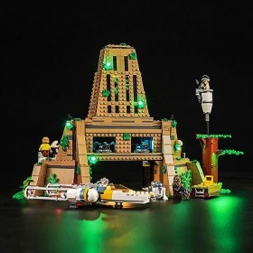 Ensemble de lumières LED pour Lego 75365 Star Wars Yavin 4 Rebel Base Pas de Lego , Ensemble déclairage de décoration pour 