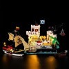 YEABRICKS LED Lumière pour Lego-10320 Icons La forteresse de lEldorado Modèle de Blocs de Construction Ensemble Lego Non In