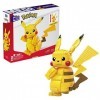 MEGA Pokémon Pikachu Géant 33 cm, jeu de construction, 825 pièces, pour enfant dès 8 ans, FVK81
