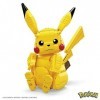 MEGA Pokémon Pikachu Géant 33 cm, jeu de construction, 825 pièces, pour enfant dès 8 ans, FVK81