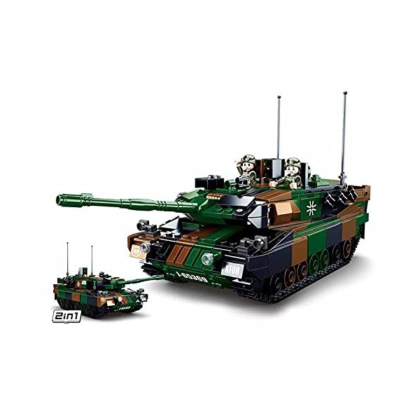 Sluban Char dassault Dit Panzer Allemand-Jeu de Construction, M38-B0839
