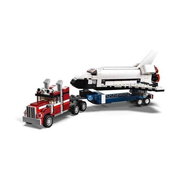 LEGO® Creator Le transporteur de navette Jeu de construction, 7 Ans et Plus, 341 Pièces 31091