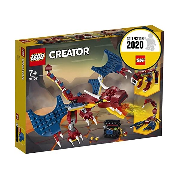 LEGO 31102 Creator Le Dragon de feu